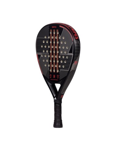 Adidas Match 3.3 Black Rouge 2024 |ADIDAS |Raquettes de padel
