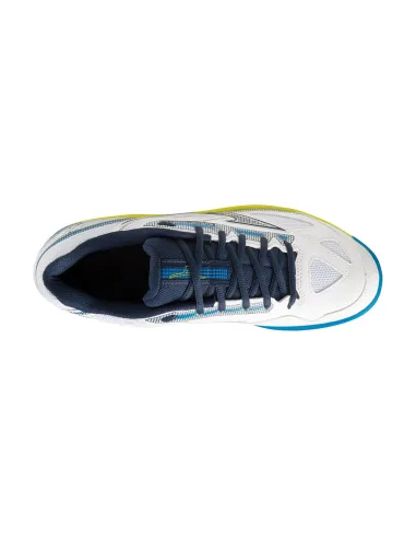Mizuno Break Shot 4 Ac Branco Amarelo 61Ga234015 |MIZUNO |Sapatilhas de padel MIZUNO