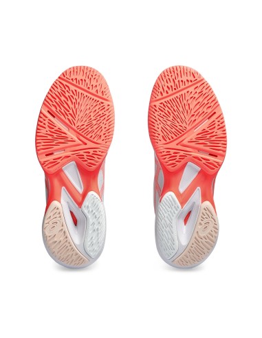 Asics Solution Speed FF 3 1042A250-100 Branco Feminino |ASICS |Sapatilhas de padel