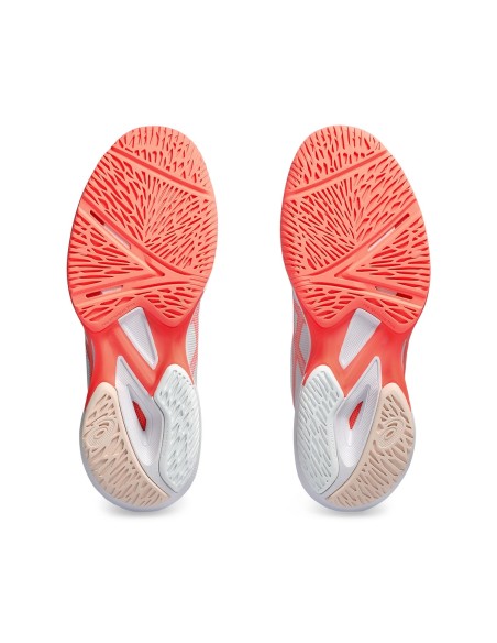 Asics Solution Speed FF 3 1042A250-100 Blanc Femme |ASICS |Chaussures de padel