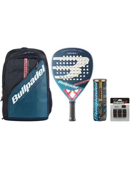 Pacote Bullpadel Vertex 03 Feminino |BULLPADEL |Padel packs Pacote Bullpadel Vertex 03 Feminino |BULLPADEL |Padel packs