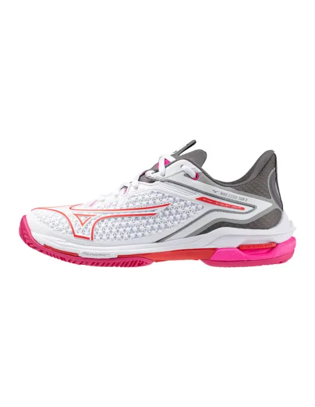 Mizuno Wave Exceed Tour 6 Cc 61Gc247558 Branco Mulher |MIZUNO |Sapatilhas de padel