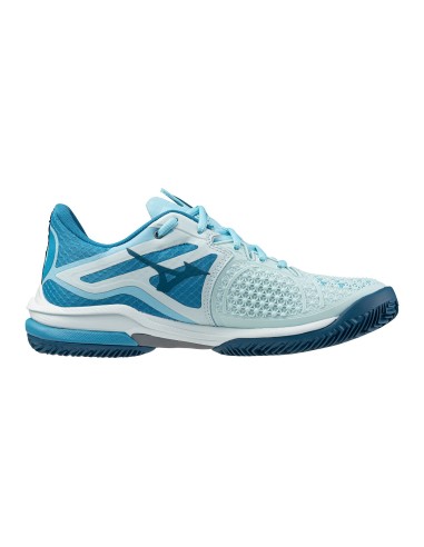 Mizuno Wave Exceed Tour 6 Cc 61Gc247525 Bleu Femme |MIZUNO |Chaussures de padel