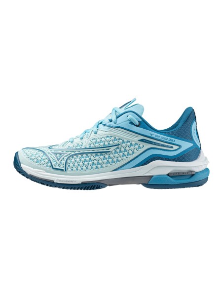 Mizuno Wave Exceed Tour 6 Cc 61Gc247525 Azul Mulher |MIZUNO |Sapatilhas de padel