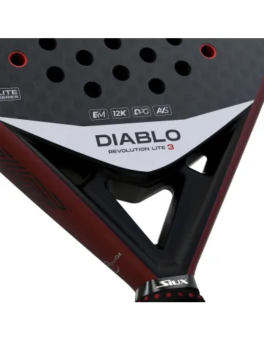 Siux Diablo Revolution Lite 3 |SIUX |Palas de pádel SIUX