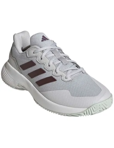 Adidas Gamecourt 2 W Ie0841 Gris Femme |ADIDAS |Chaussures de padel