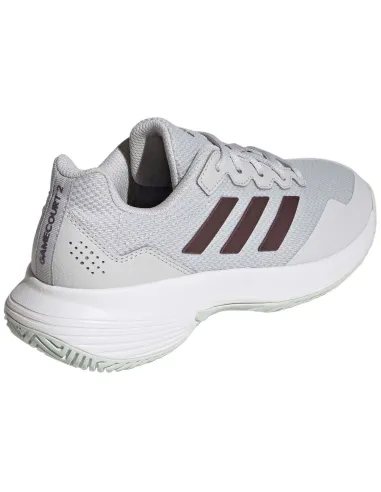 Adidas Gamecourt 2 W Ie0841 Cinza Mulher |ADIDAS |Sapatilhas de padel