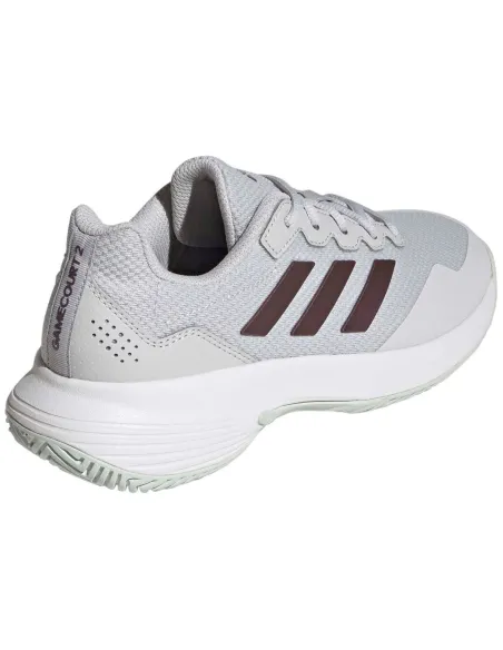 Adidas Gamecourt 2 W Ie0841 Gris Femme |ADIDAS |Chaussures de padel
