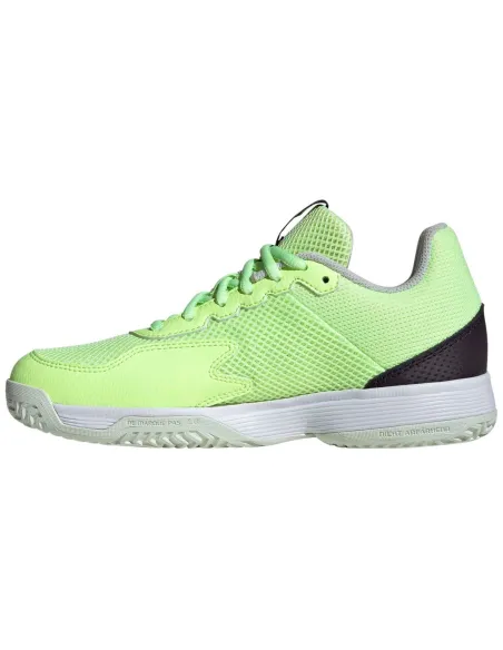 Adidas Courtflash K If0455 Giallo Junior |ADIDAS |Scarpe da padel ADIDAS