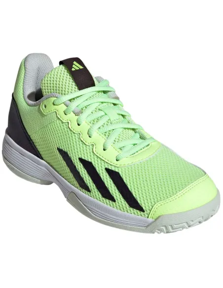 Adidas Courtflash K If0455 Yellow Junior |ADIDAS |ADIDAS padel shoes