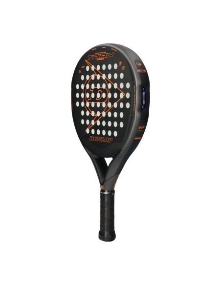 Dunlop Titan Pro Orange 2024 |DUNLOP |Raquetes de padel Dunlop Titan Pro Orange 2024 |DUNLOP |Raquetes de padel
