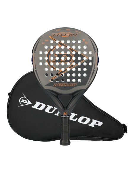 Dunlop Titan Pro Orange 2024 |DUNLOP |Raquetes de padel Dunlop Titan Pro Orange 2024 |DUNLOP |Raquetes de padel