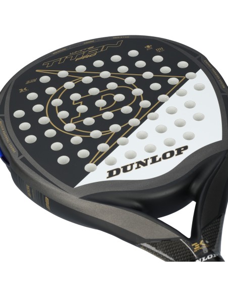 Dunlop Titan Pro White 2024 |DUNLOP |Raquetes de padel Dunlop Titan Pro White 2024 |DUNLOP |Raquetes de padel