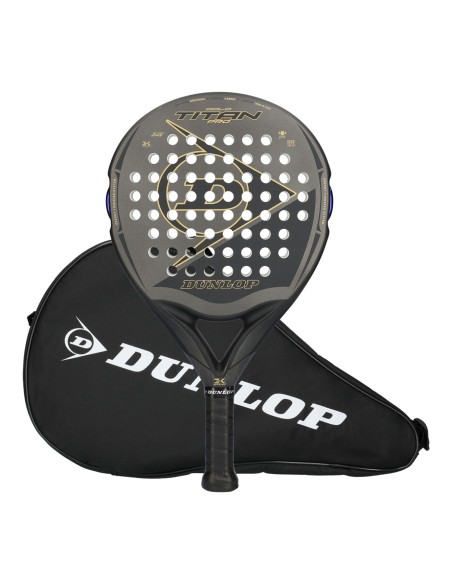 Dunlop Titan Pro Gold 2024 |DUNLOP |Raquetes de padel Dunlop Titan Pro Gold 2024 |DUNLOP |Raquetes de padel