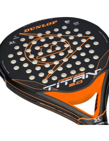 Dunlop Titan 2.0 Orange |DUNLOP |Raquettes de padel