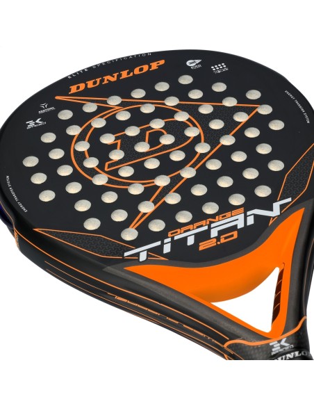 Dunlop Titan 2.0 Orange |DUNLOP |Raquettes de padel