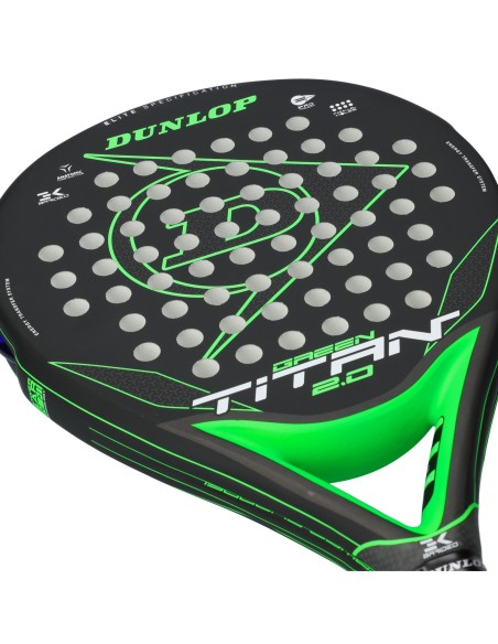 Dunlop Titan 2.0 Green |DUNLOP |Padel Rackets Dunlop Titan 2.0 Green |DUNLOP |Padel Rackets