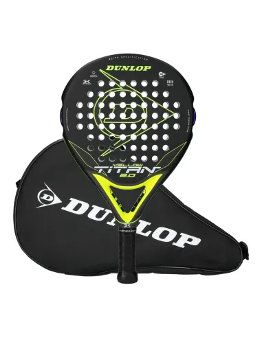 Dunlop Titan 2.0 Amarilla |DUNLOP |Racchette da padel Dunlop