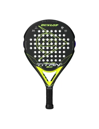 Dunlop Titan 2.0 Amarelo |DUNLOP |Raquetes de padel Dunlop