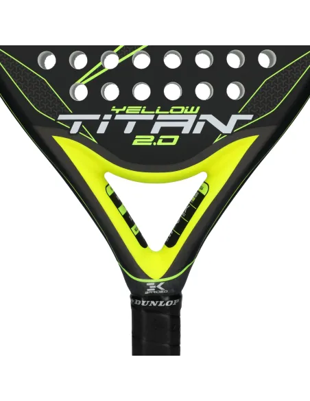 Dunlop Titan 2.0 Amarelo |DUNLOP |Raquetes de padel Dunlop