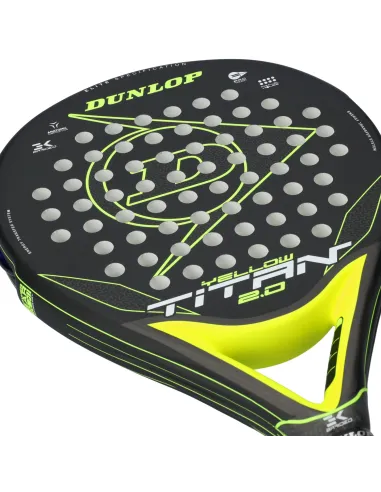 Dunlop Titan 2.0 Giallo |DUNLOP |Racchette da padel Dunlop