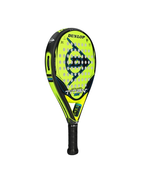 Dunlop Titan 2.0 Jaune Jaune Bleu |DUNLOP |Raquettes de padel