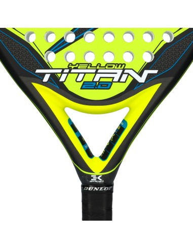 Dunlop Titan 2.0 Yellow Blue |DUNLOP |Padel Rackets