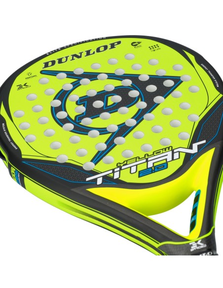 Dunlop Titan 2.0 Amarelo Azul |DUNLOP |Raquetes de padel