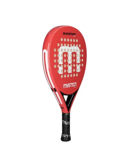 Mystica Quickstart Hybrid Rouge 2024 |MYSTICA |Raquettes de padel