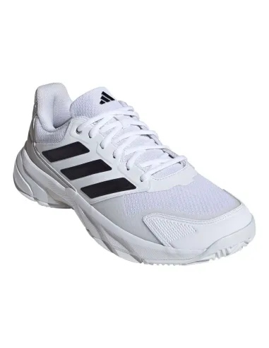 Adidas Courtjam Contrôle F If7888 Blanc |ADIDAS |Chaussures de padel