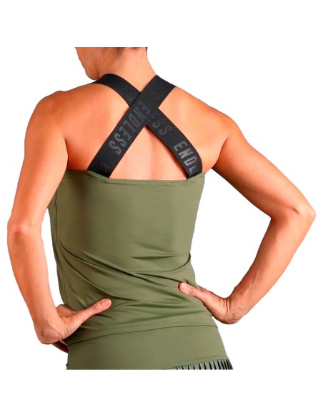 Camiseta Endless Iconic Ii 40406 Army Mujer |ENDLESS |Roupa de remo ENDLESS