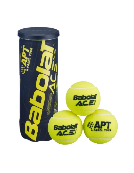 Bote Balls Babolat Ace Padel X3 |BABOLAT |Padel balls Bote Balls Babolat Ace Padel X3 |BABOLAT |Padel balls