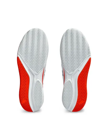 Asics Gel-Resolution 9 Clay Blanco Azul |ASICS |Zapatillas pádel ASICS