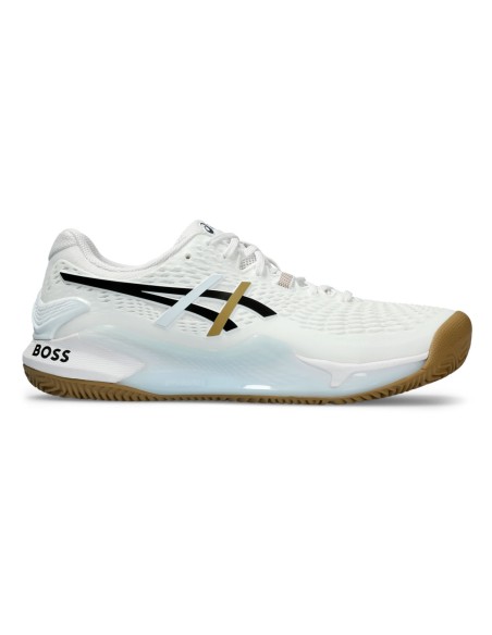 Asics Gel-Resolution 9 Clay 1041A458-100 White |ASICS |ASICS padel shoes