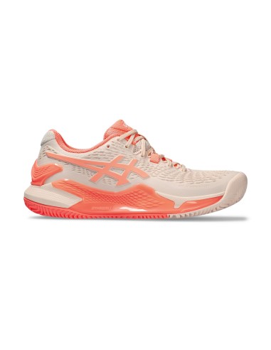 Asics Gel-Resolution 9 Clay 1042A224-700 Rosa Mujer |ASICS |Zapatillas de pádel