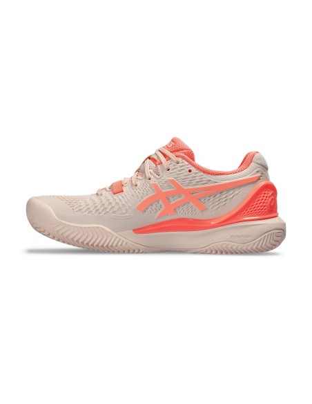 Asics Gel-Resolution 9 Clay 1042A224-700 Rose Femme |ASICS |Chaussures de padel