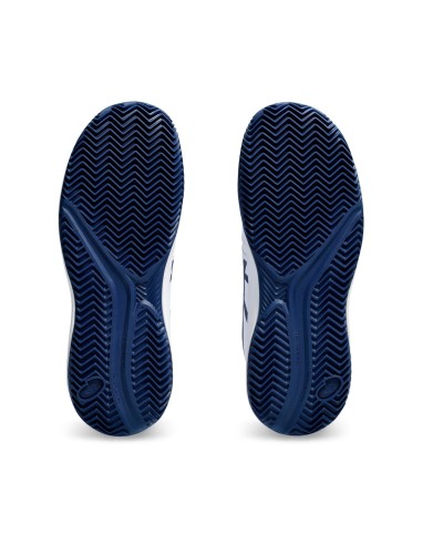 Asics Gel-Resolution 9 Gs Clay 1044A068-103 Blanco Junior |ASICS |Chaussures de padel