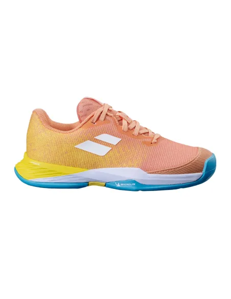 Babolat Jet M3 All Court Junior Girl 32S24883 6018 Orange |BABOLAT |Padel shoes