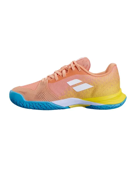 Babolat Jet M3 All Court Junior Girl 32S24883 6018 Orange |BABOLAT |Padel shoes