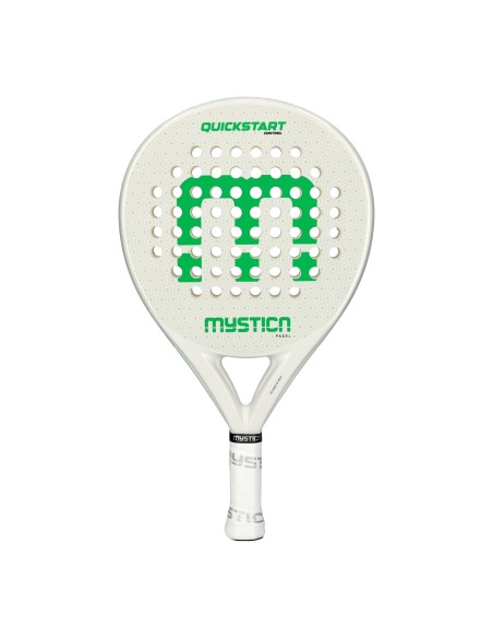 Mystica Quickstart Controllo White 2024 |MYSTICA |Racchette da padel