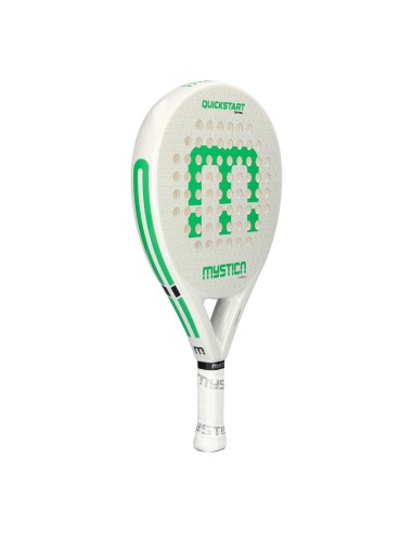 Mystica Quickstart Control White 2024 |MYSTICA |Raquetes de padel