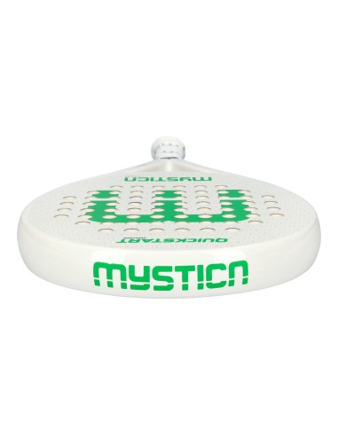 Mystica Quickstart Controllo White 2024 |MYSTICA |Racchette da padel