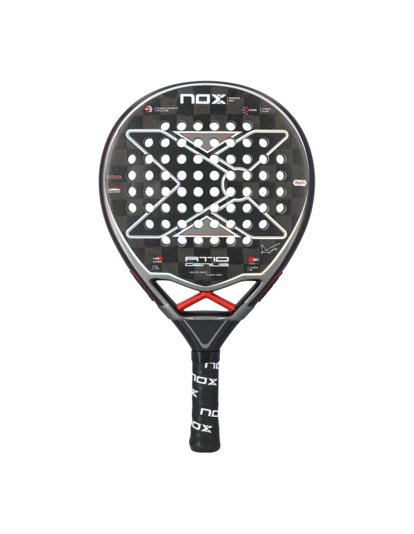 Pala Nox At10 Genius 18k By Agustin Tapia |NOX |NOX padel tennis