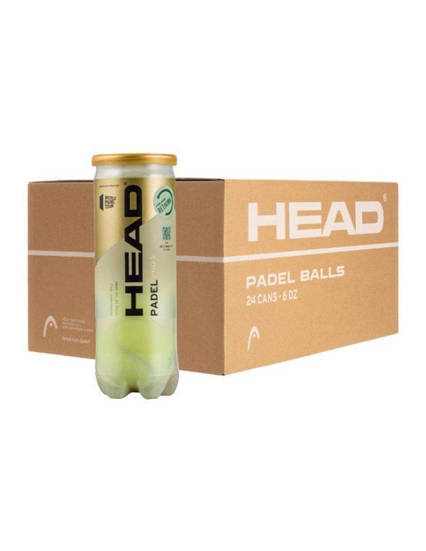 Head Caixa De Bolas Padel Pro S |HEAD |Bolas de padel
