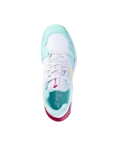 Babolat Jet Premura 2 33S24756 1093 Junior White |BABOLAT |Padel shoes