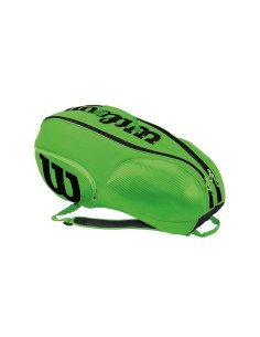 Raquetero Wilson Mini Vancouver 6pk Verde Negro Wrz645706 |WILSON |Paleteros pádel 2