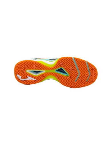 Joma Slam Men 2317 Petróleo Laranja Tslamw2317C |JOMA |Sapatilhas de padel Joma