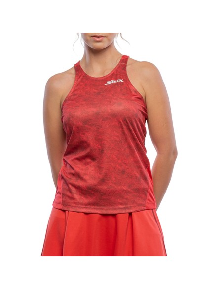 T-shirt senza maniche da donna Siux Jamming Cayenne |SIUX |Abbigliamento da padel SIUX T-shirt senza maniche da donna Siux Jamming Cayenne |SIUX |Abbigliamento da padel SIUX