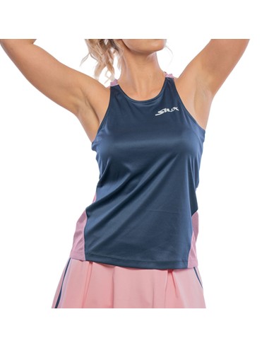 Camiseta Sin Mangas Siux Jamming Mujer Rosa |SIUX |Roupa padel SIUX
