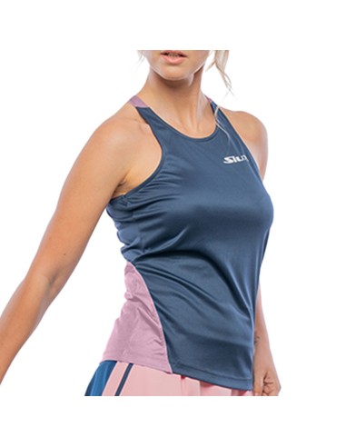 Camiseta Sin Mangas Siux Jamming Mujer Rosa |SIUX |Roupa padel SIUX
